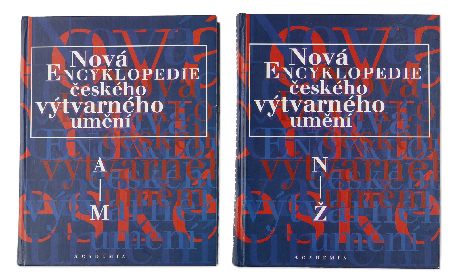 HOROVÁ, Anděla (ed.): Nová encyklopedie českého výtvarného umění (A–M, N–Ž) - Praha, Academia