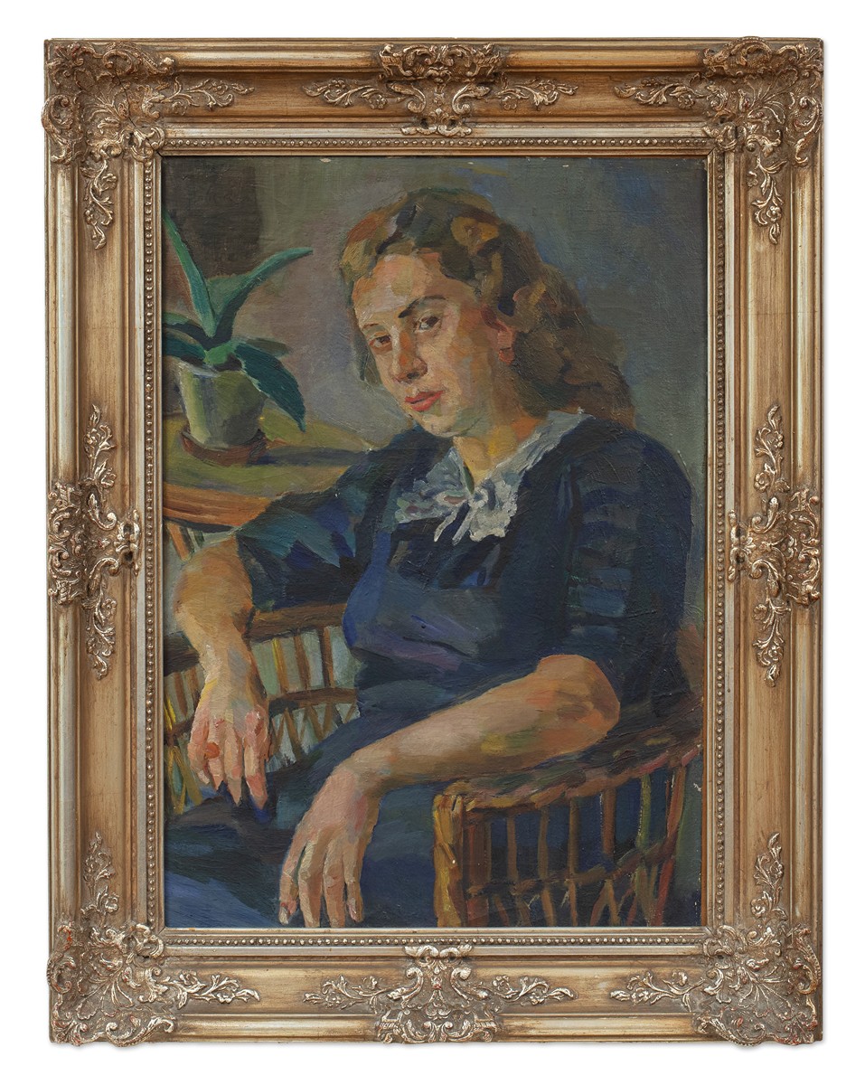 Sidonie Pichler (1859 - 1938) - Portrét tety Eleonory