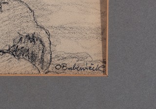 Ota Bubeníček (1871 - 1962) - Studie od moře