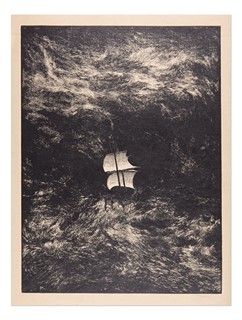 František Kobliha (1877 - 1962) - Kolumbova cesta (číslo IX. z cyklu Tristan)
