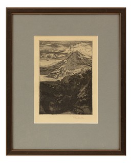 František Kobliha (1877 - 1962) - Drak ve skalách