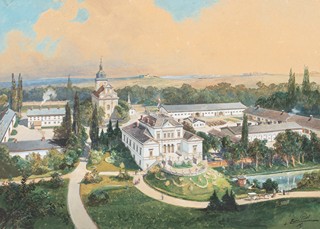 Erwin Pendl (1875 - 1945) - Zámek Dobřenice