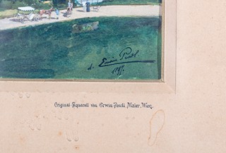 Erwin Pendl (1875 - 1945) - Zámek Dobřenice