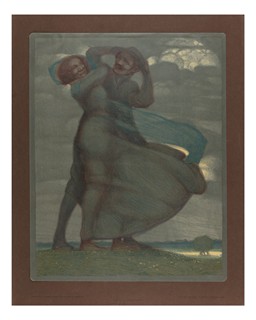 Karl Schmoll von Eisenwerth (1879 - 1948) - Ein Windstoss