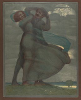 Karl Schmoll von Eisenwerth (1879 - 1948) - Ein Windstoss