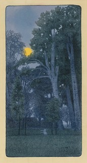 Richard Teschner (1879 - 1948) - Mondnacht
