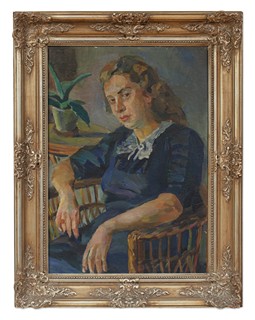 Sidonie Pichler (1859 - 1938) - Portrét tety Eleonory