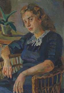 Sidonie Pichler (1859 - 1938) - Portrét tety Eleonory