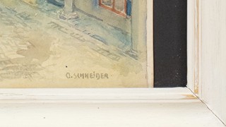 Otty Schneider (1875 - 1946) - Radničné námestie v Bratislavě
