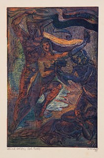 Josef Váchal (1884 - 1969) - Návrh exlibris Boh. Patky