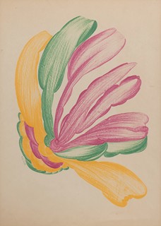 Cecilie Marková (1911 - 1998) - Medijní kresba