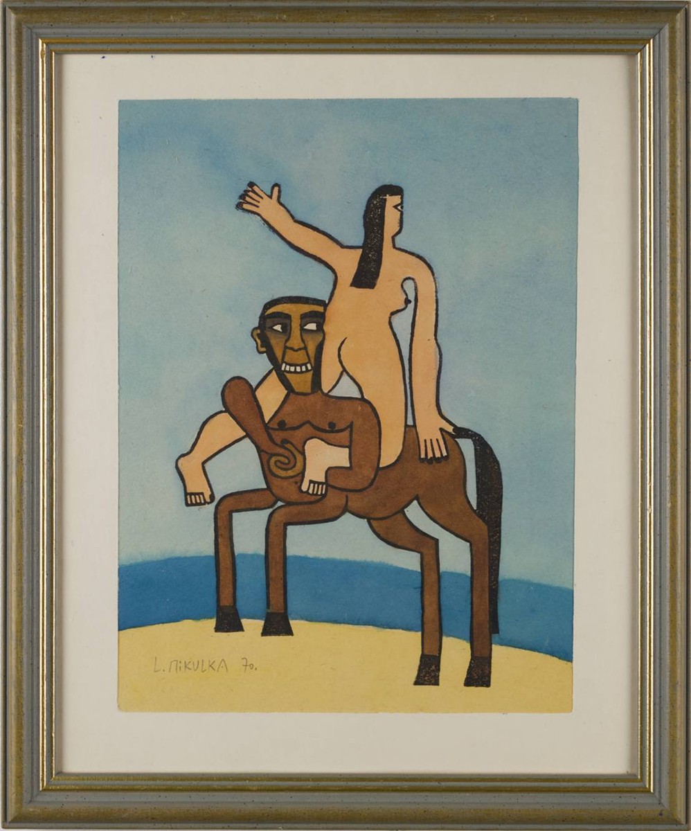 CENTAUR AND LAPITH WOMAN