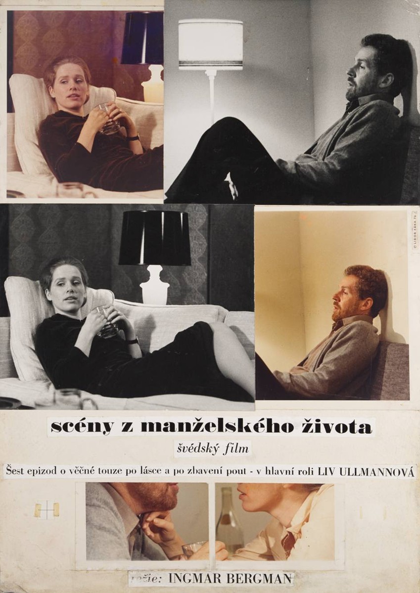 ORIGINAL MAQUETTE AND POSTER SCÉNY Z MANŽELSKÉHO ŽIVOTA