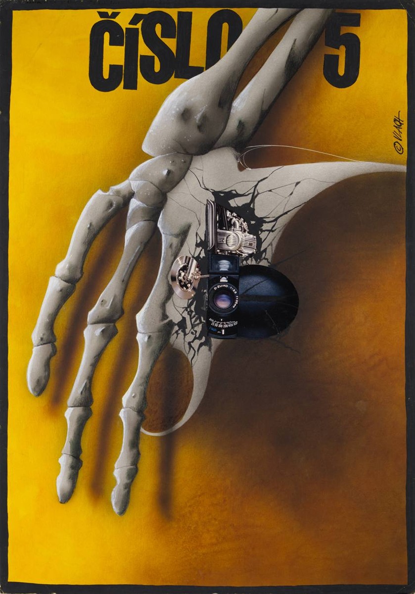 MAQUETTE FOR THE POSTER ČÍSLO 5 ŽIJE