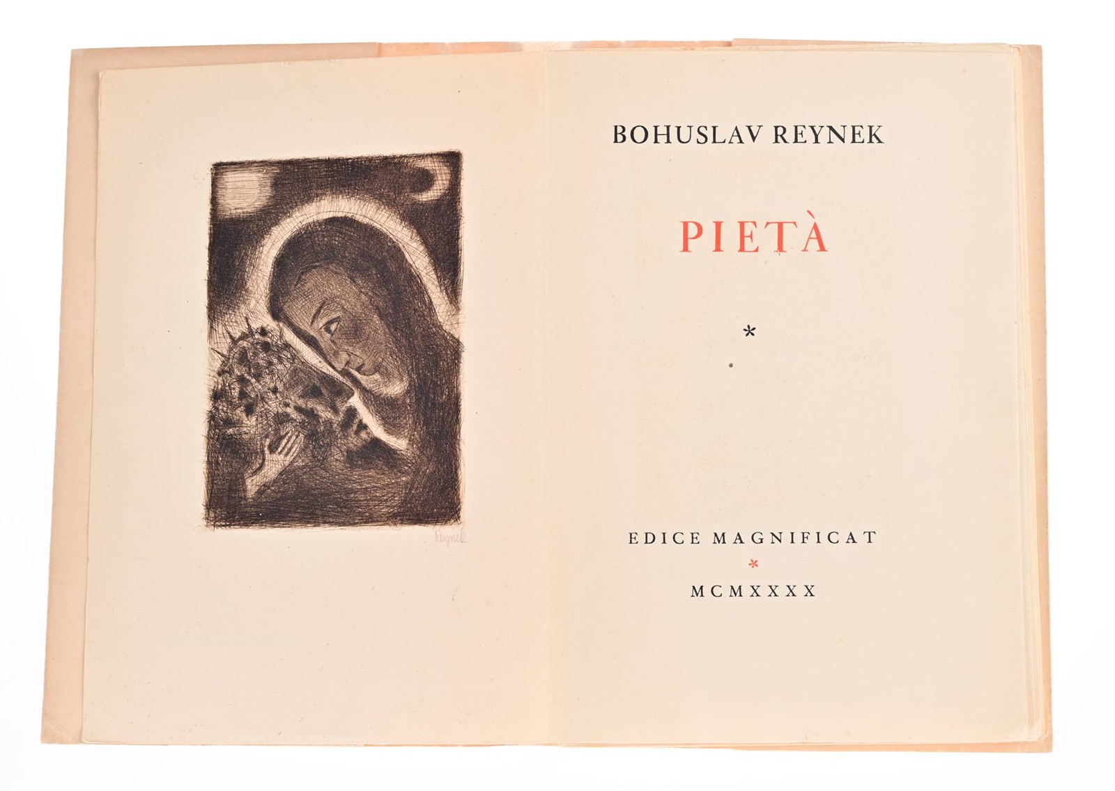 PIETÀ WITH A DEDICATION TO JAN ZAHRADNÍČEK