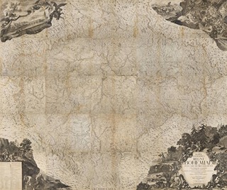MÜLLER`S MAP OF BOHEMIA