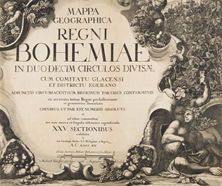 MÜLLER`S MAP OF BOHEMIA