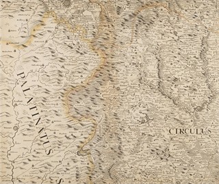 MÜLLER`S MAP OF BOHEMIA