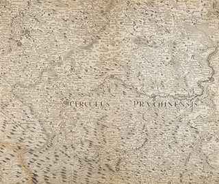 MÜLLER`S MAP OF BOHEMIA