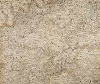 MÜLLER`S MAP OF BOHEMIA