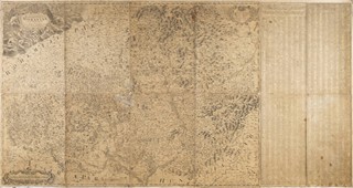 MÜLLER`S LARGE MAP OF MORAVIA
