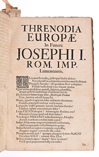 COLLECTION OF ACADEMIC AND COURTLY OCCASIONAL PRINTS