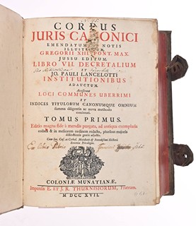 CORPUS JURIS CANONICI