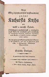 MOGE SKRZ ČTYRYDCETI LÉTÉ WYKONÁWÁNJ ZNÁMÁ KUCHAŘSKÁ KNJHA...