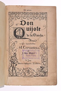 DON QUIJOTE DE LA MANCHA I AND II