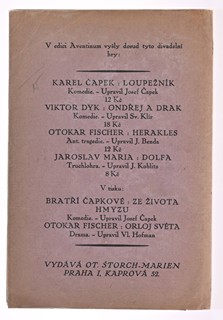 R.U.R. ROSSUM´S UNIVERSAL ROBOTS - 1ST EDITION