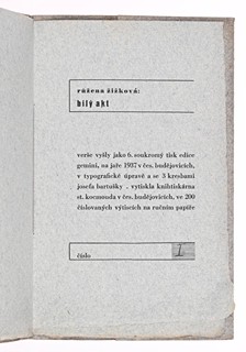 BÍLÝ AKT, PRIORITY EDITION