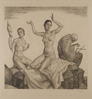 THE FATES AND AT THE CEMETERY