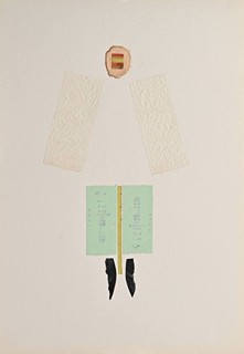 PAIR OF COLLAGES