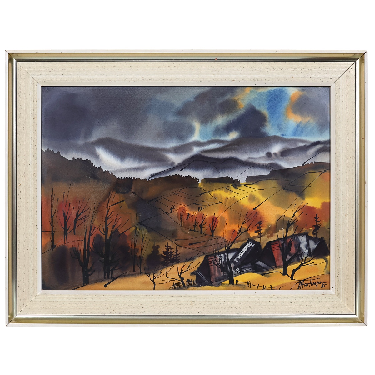 Ilja Hartinger (1935 - 2026) - Podzim na Valašsku
