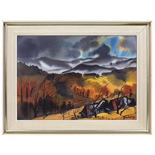 Ilja Hartinger (1935 - 2026) - Podzim na Valašsku