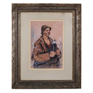 Vilém Wünsche (1900 - 1984) - Horník