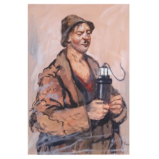 Vilém Wünsche (1900 - 1984) - Horník
