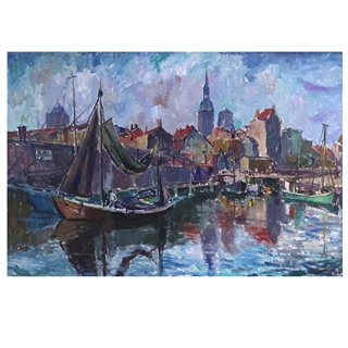 Ota Holas (1910 - 1992) - Přístav
