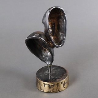 Yves Lohe (1947) - Bronzová plastika Tváře