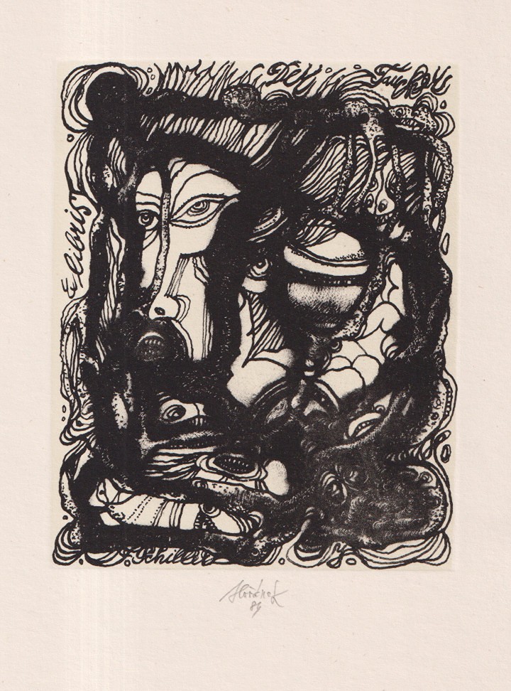 Jaroslav Hořánek (1925 - 1995) - Obličeje