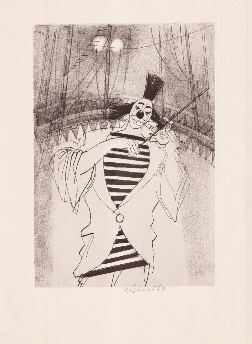 Karel Beneš (1932 - 2021) - Klaun