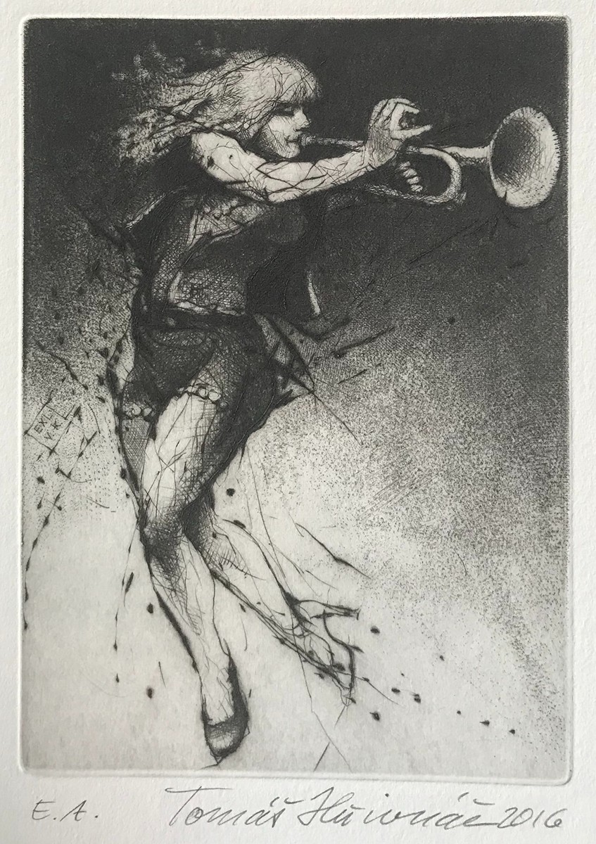 Tomáš Hřivnáč (1959) - Ex libris V. K.