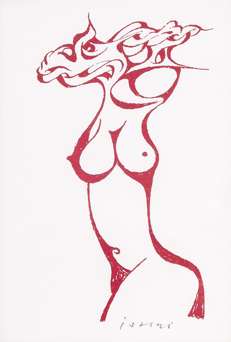 Josef Istler (1919 - 2000) - Akt