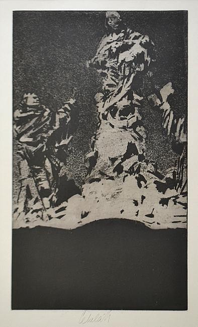 Ladislav Čepelák (1924 - 2000) - Z cyklu Karlův most II.