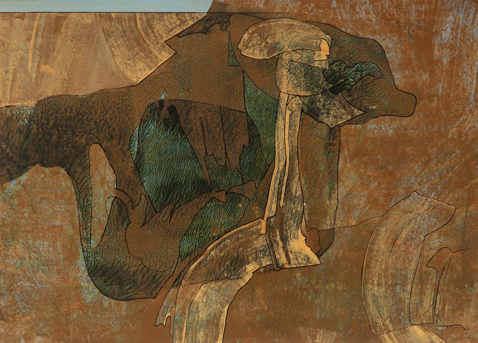 Jiří Mrázek (1920 - 2008) - Padání