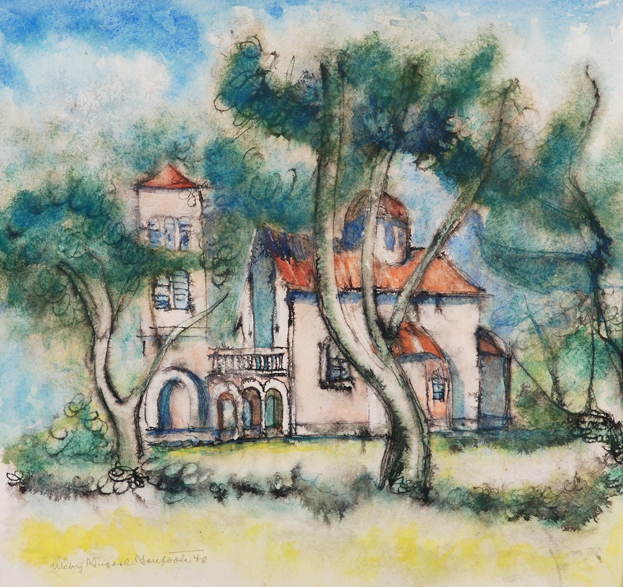 Josef Šolc (1905 - 1994) - Ulcinj Jugoslávie