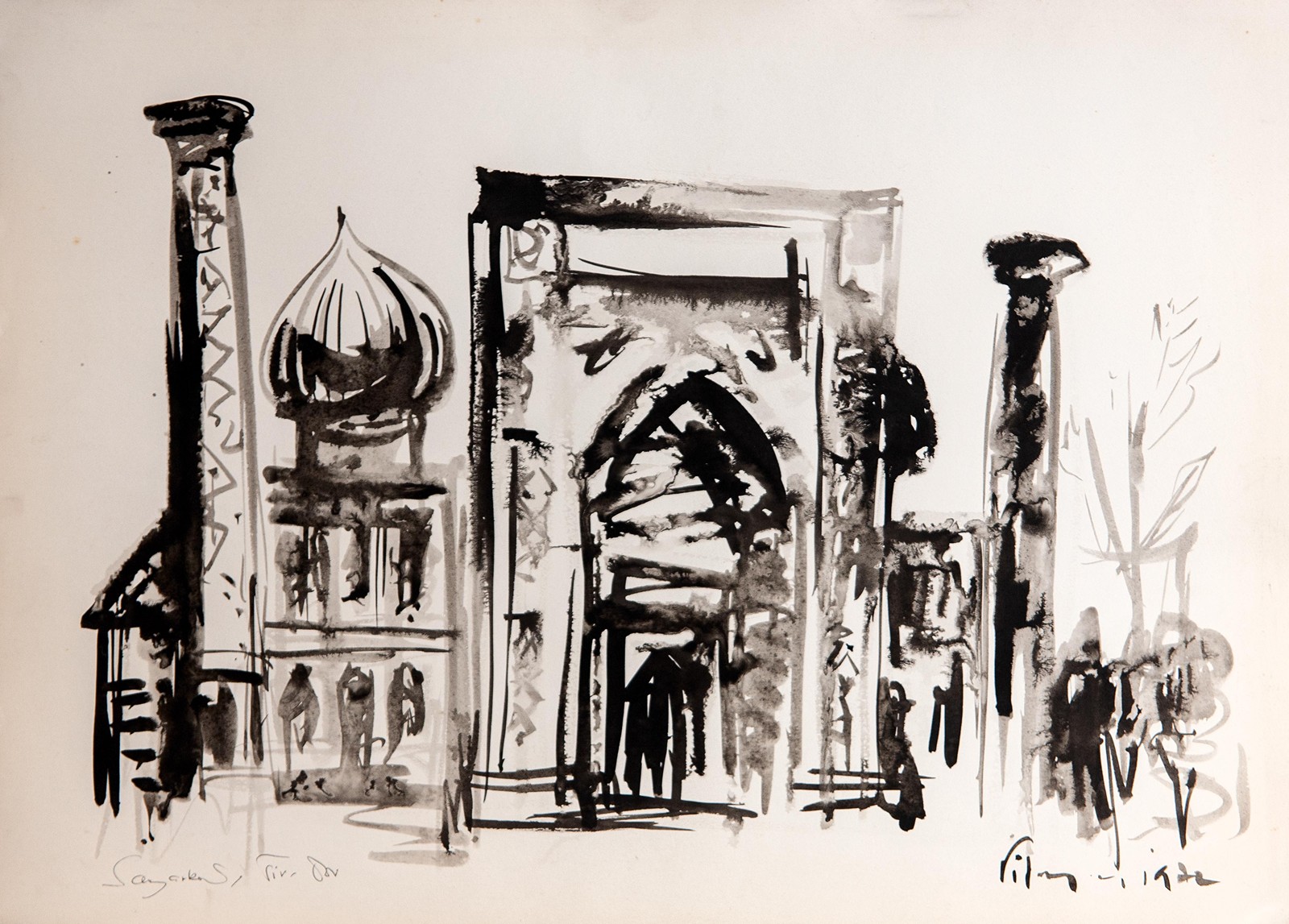 Alois Pitrmann (1911 - 1986) - Samarkand, Tímúr