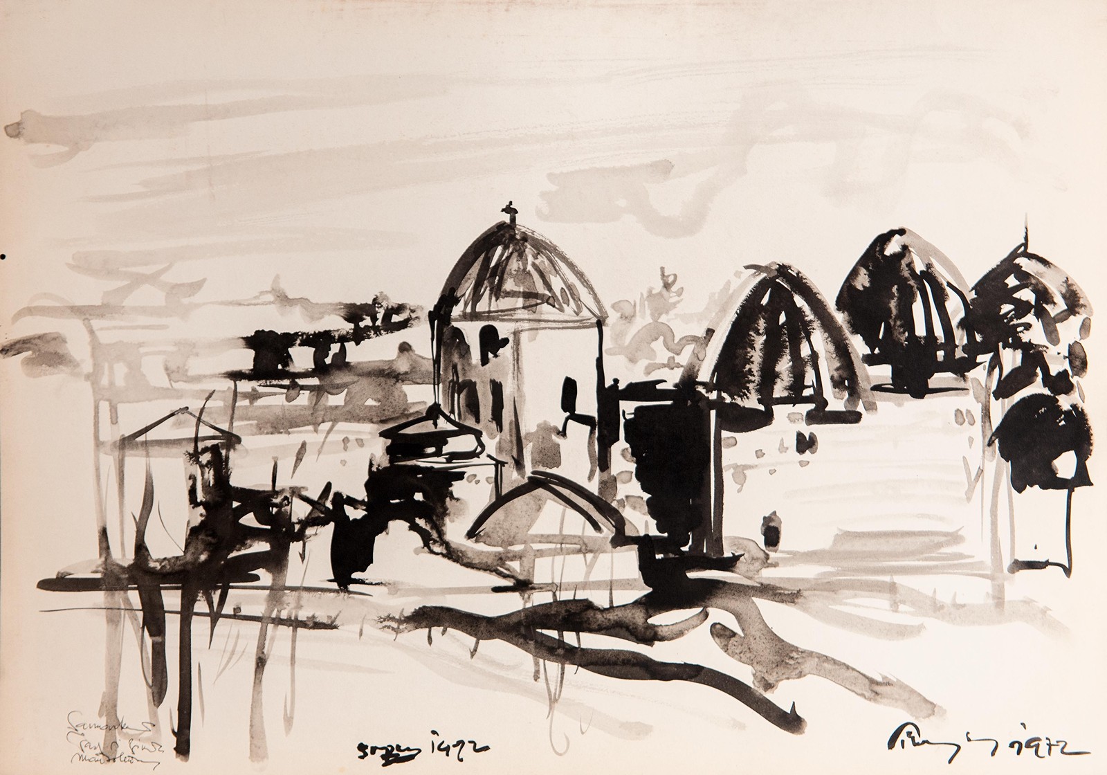 Alois Pitrmann (1911 - 1986) - Samarkand, Šáh-e Zinda, mauzoleum
