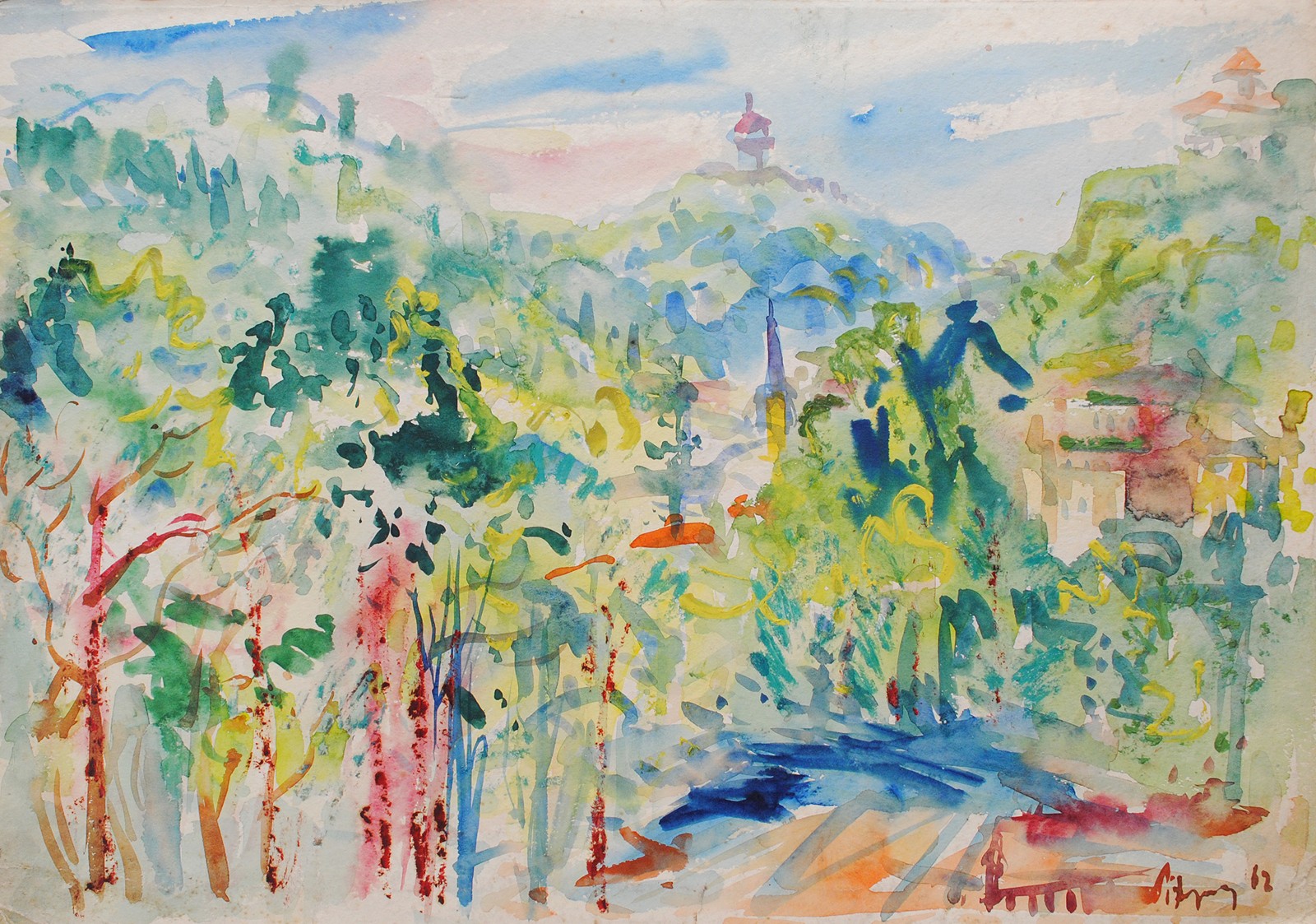 Alois Pitrmann (1911 - 1986) - V údolí