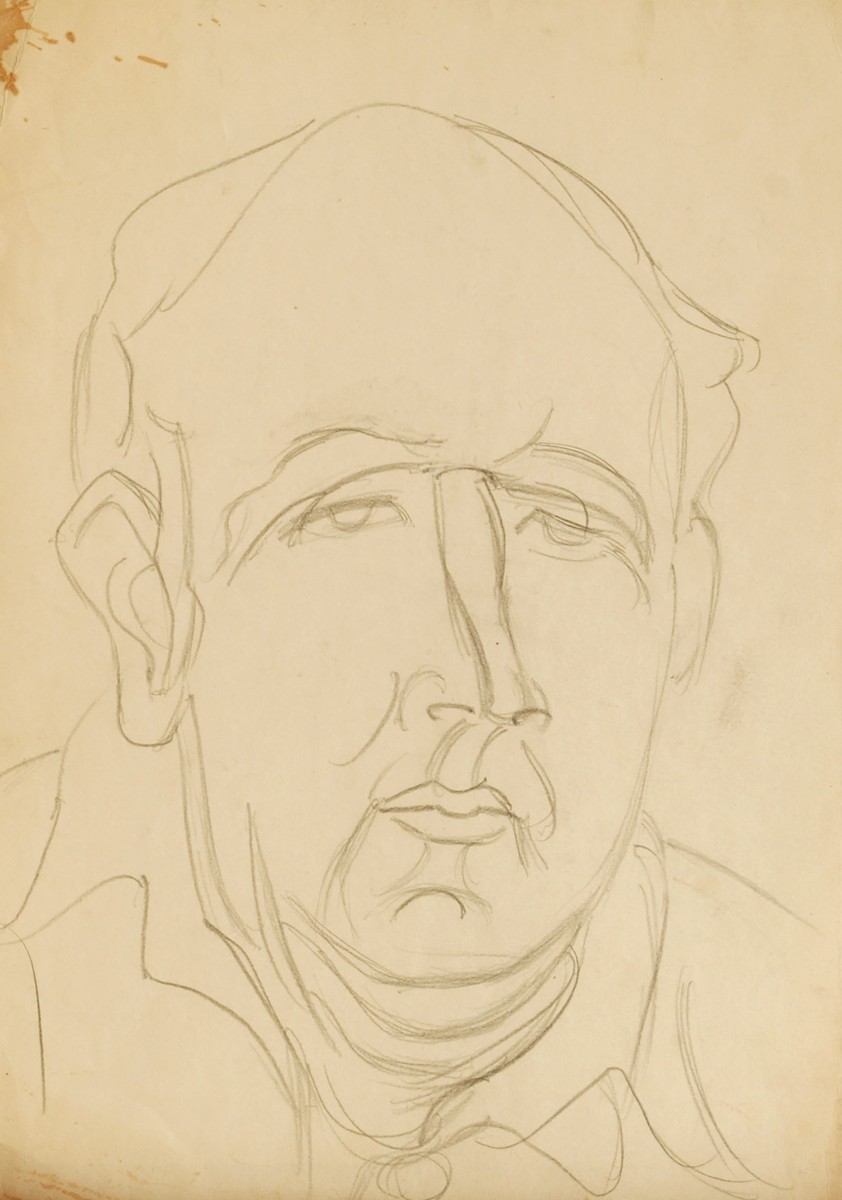 Andrej Bělocvětov (1923 - 1997) - Portrét muže